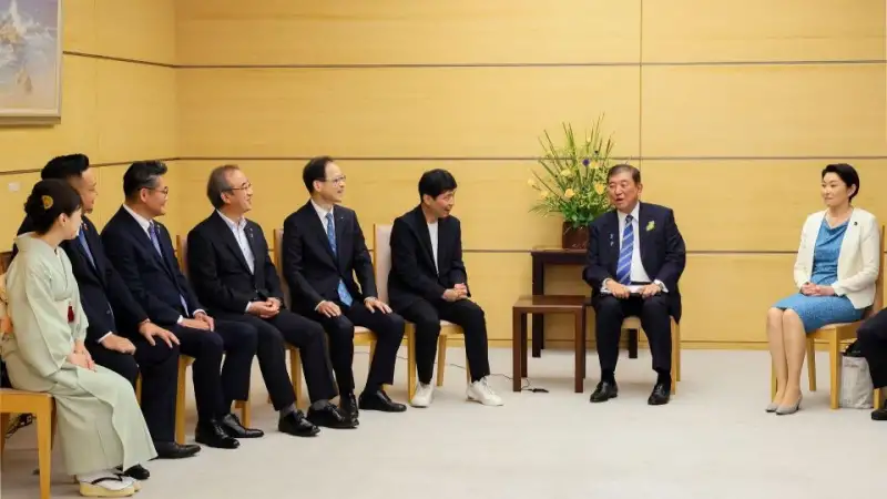 首相官邸表敬訪問